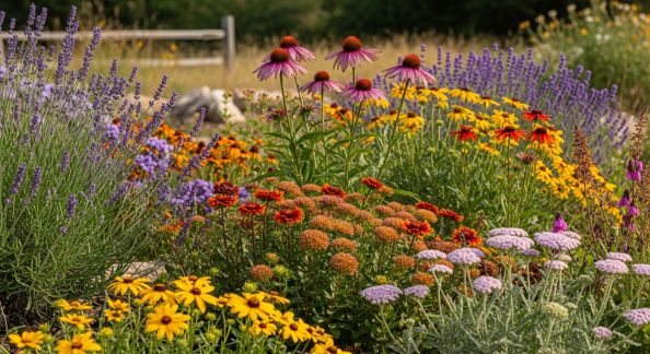 Top 8 des fleurs résistantes à la sécheresse pour un jardin sans arrosage