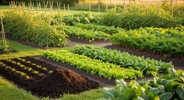 Prévoir la rotation des cultures : équilibre et entretien saisonnier du potager