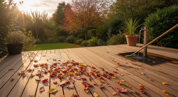 Entretenir votre terrasse au rythme des saisons : nettoyage et protection