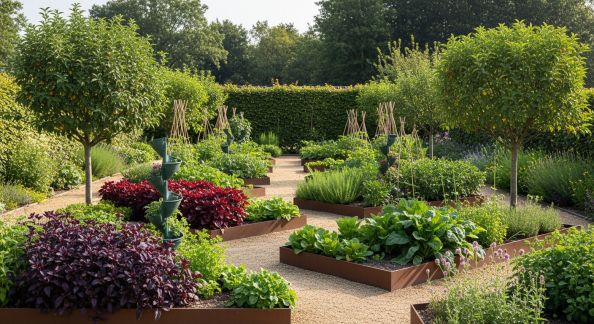 Combiner Design et Potager : Jardin comestible et Esthétique