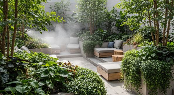 Choisir des Plantes pour un Espace de Relaxation Zénithal