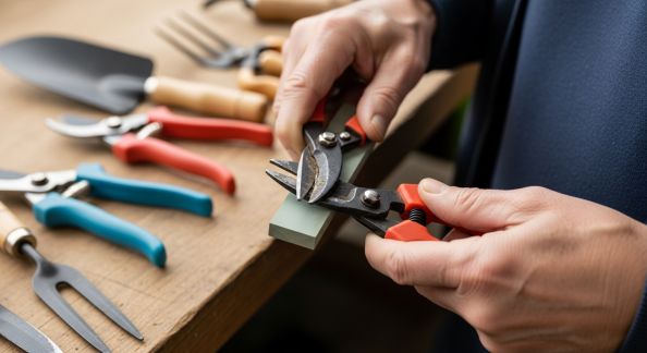 Comment affûter ses outils de coupe pour un jardinage optimal