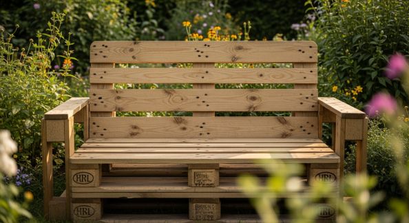 Fabriquer un Banc de Jardin en Palettes : Étapes Simples