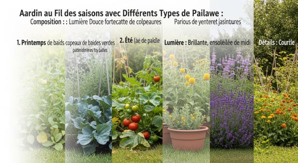 Adapter le paillage de son jardin au fil des saisons pour optimiser la croissance