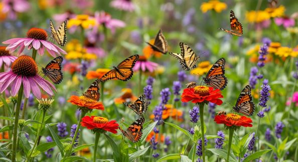 Les Jardins de Papillons : Une Nouvelle Façon d'Attirer les Pollinisateurs