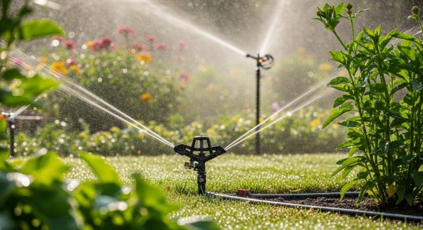 Choisir le Meilleur Arroseur pour un Jardin Verdoyant