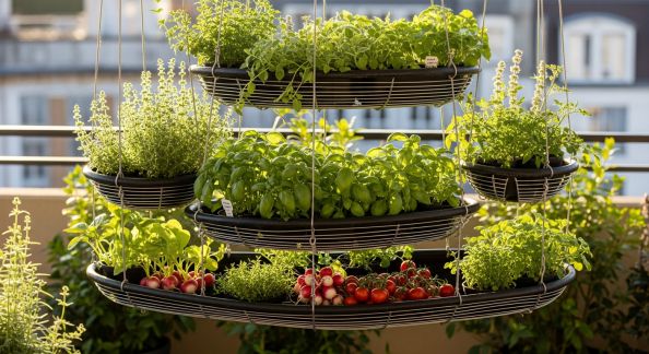 Création d’un Potager Suspendu : Astuces et Conseils